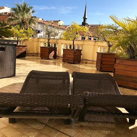 Appartement Terrasse Dans Palace Belle Epoque Menton Buitenkant foto