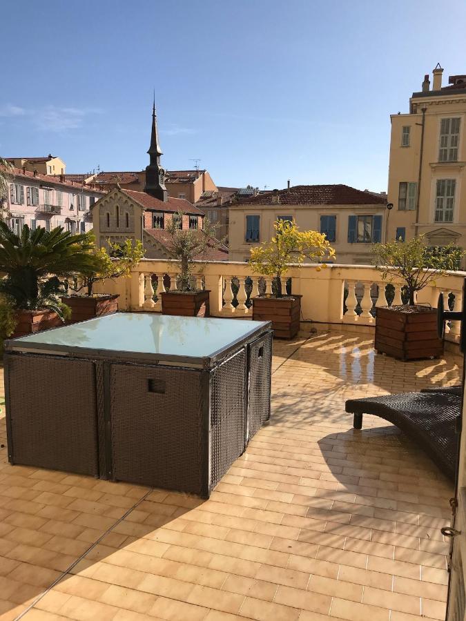 Appartement Terrasse Dans Palace Belle Epoque Menton Buitenkant foto