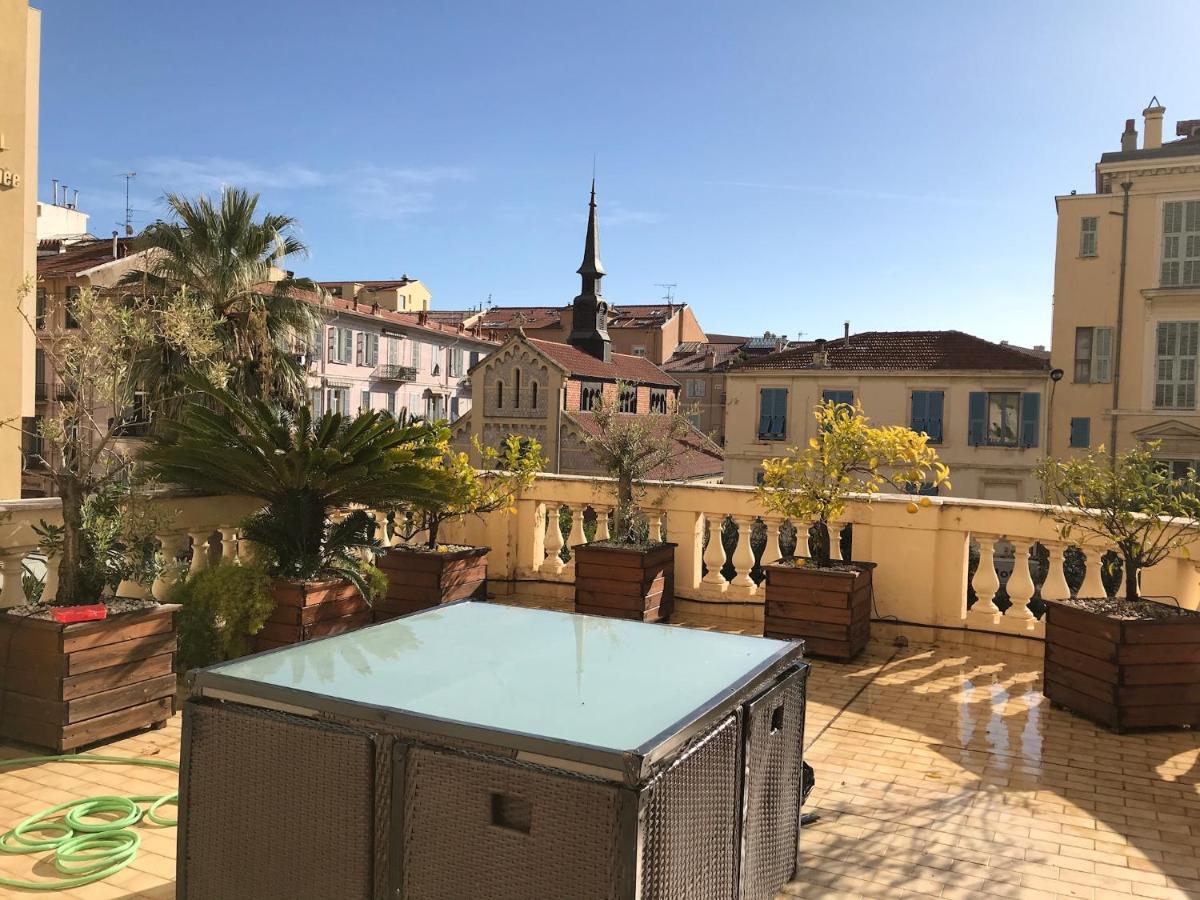 Appartement Terrasse Dans Palace Belle Epoque Menton Buitenkant foto